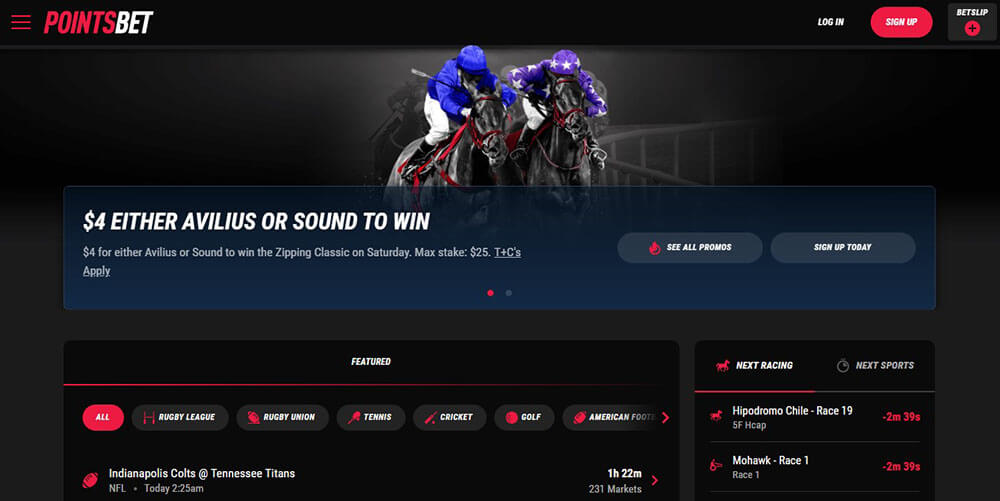 Points Bet Expanding Across the US