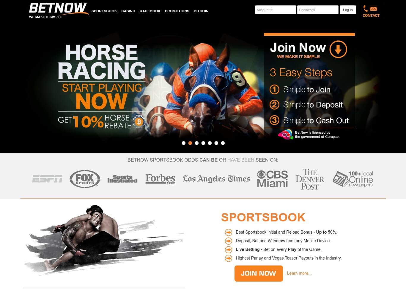 BetNow Sportsbook Review 2020