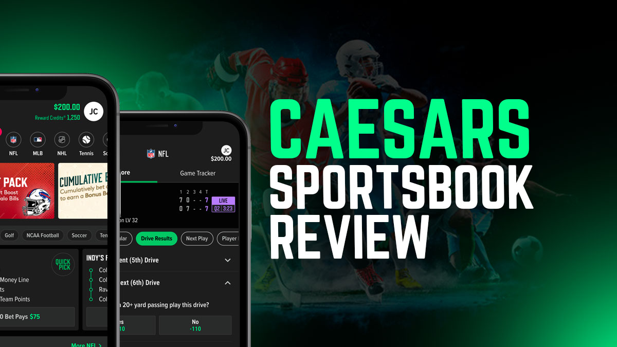 Caesars Sportsbook Review for 2024 – Up to $1,000 First-Bet Insurance, Pros, Cons & More